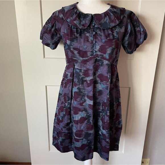 Women’s Marc By Marc Jacob’s Purple Blue Dress Size 2 - Picture 2 of 12